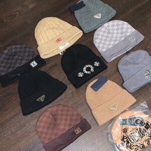 Designer Knit Cap Beanies